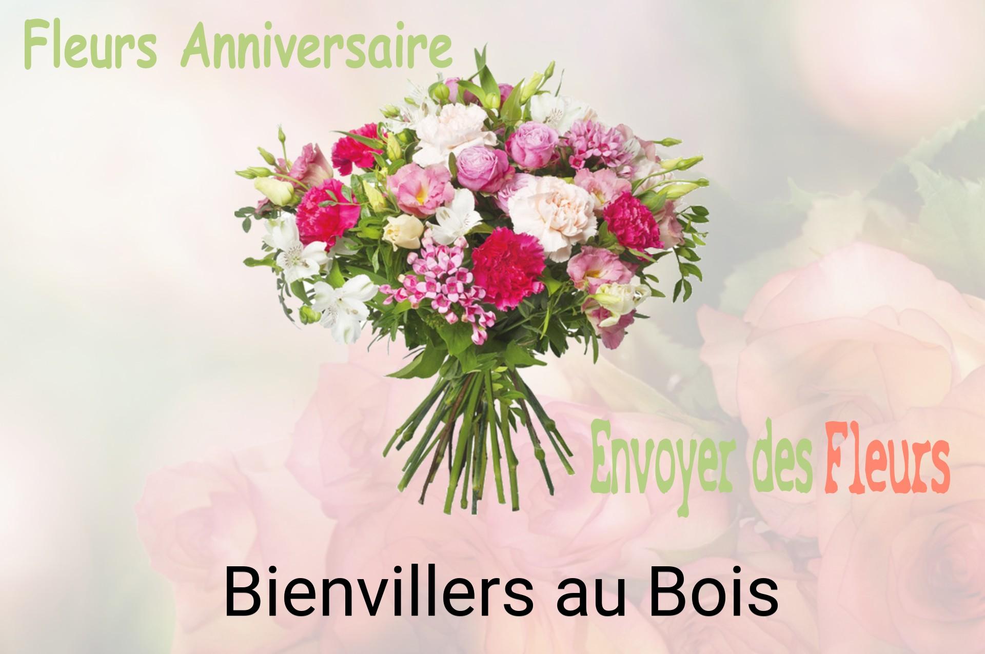 Bouquet de fleurs d’anniversaire livré à Bienvillers-au-Bois